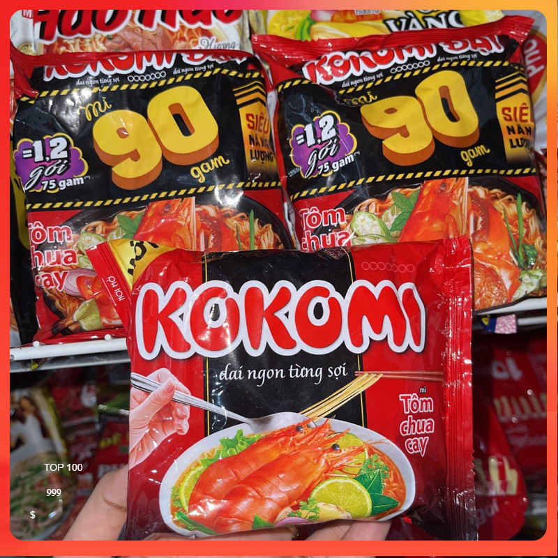 Set 5 Gói Mì Kokomi, Kokomi Đại 90 [San pham chat luong]