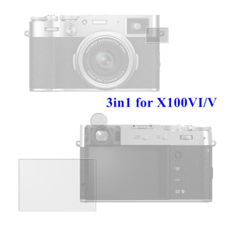 Kính bảo vệ màn hình cho Fujifilm X100VI X100V Màn hình LCD / EVF Viewfinder