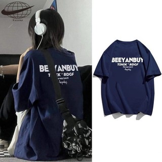 Kaisike cotton nguyên chất niche Áo thun ngắn tay chữ Mỹ dành cho nữ thương hiệu thời trang phiên bản Hàn Quốc dành cho sinh viên dáng rộng oversize hàng đầu