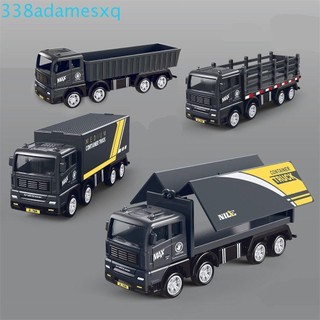 Adamesxqb Mô Phỏng Xe Tải Đồ Chơi, Mô Phỏng Vận Chuyển Kéo Lại Xe, Quà Tặng Sinh Nhật Xe Tải Container Vận Chuyển Xe Kỹ Thuật Xe Tải Đồ Chơi Mô Hình Ô Tô Quà Tặng Bé Trai