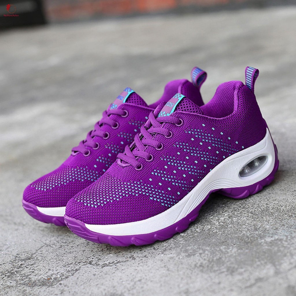Giày Đi Bộ Nữ Tập Luyện Nhẹ Thoáng Khí Slip on Giày Sneaker