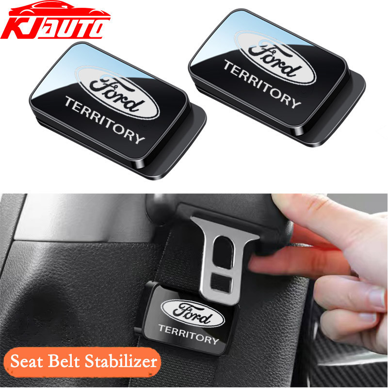 1 / 2 Chiếc Ford Lãnh thổ Xe Ô Tô Có Thể Điều Chỉnh Dây An Toàn Kẹp Giá Đỡ Từ Tính Dây An Toàn Cố Đị