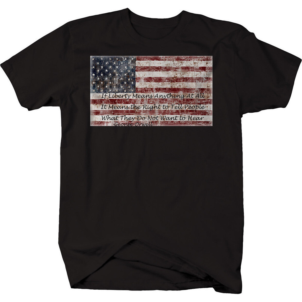 Cờ cổ điển Liberty George Orwell Trích dẫn Áo