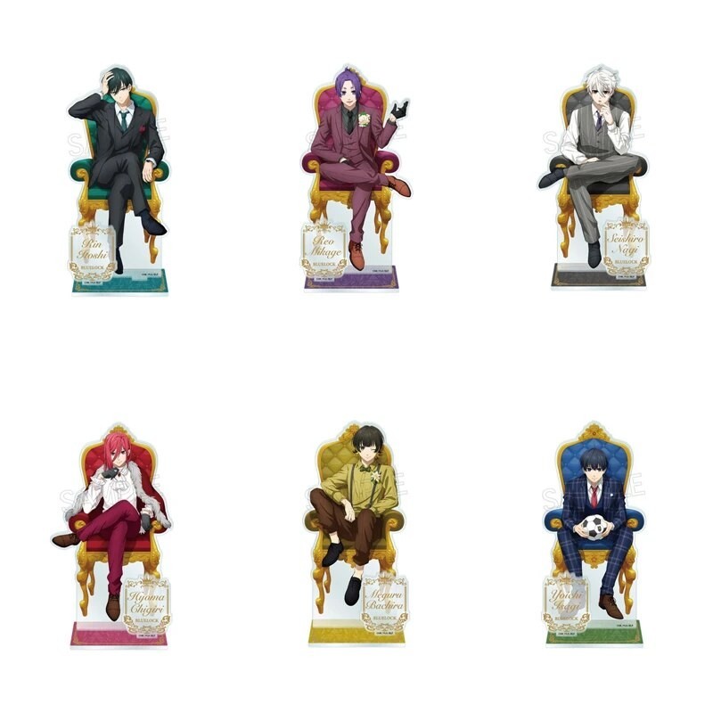Mô hình Standee Blue Lock Isagi Nagi Meguru Chigiri Reo Sae Itoshi Rin Baro 27 Phụ kiện trang trí để
