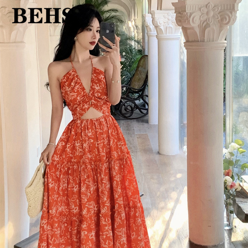 Đầm Mini hoa mảnh thời trang Behs 8615