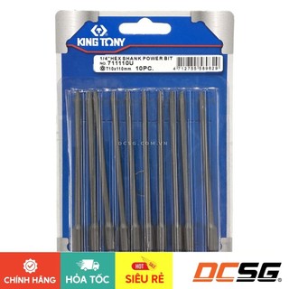  Mũi lục giác hoa thị có lỗ T10 - T40 Kingtony (1 mũi) | DC