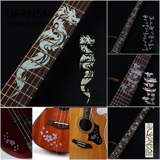 UFANSM Dán Trang Trí Siêu Mỏng Hình Đàn Guitar Điện 22 Kiểu Độc Đáo