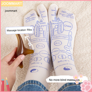 Tất Massage chân kèm que Massage Biểu đồ phản xạ chân Tất bấm huyệt Bộ tất bấm huyệt để bấm huyệt Bàn chân Tất bấm huyệt dễ sử dụng có que Massage cho cha