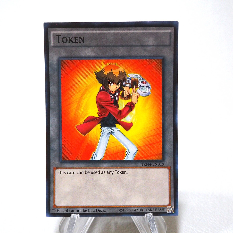 Yu-Gi-Oh Jaden Yuki Judai TKN4-EN019 Token Super Promo MINT-NM English j542