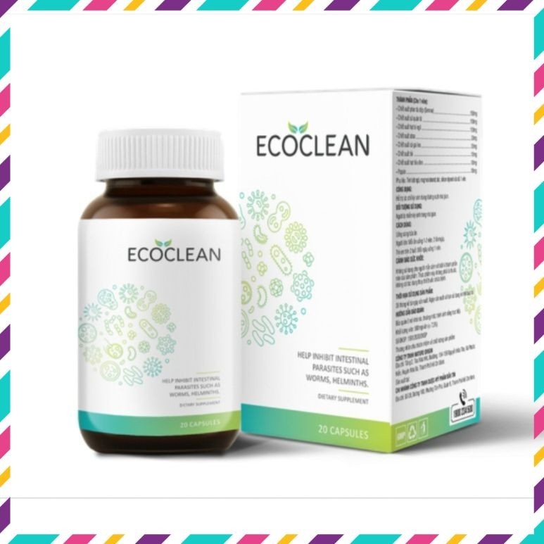 Viên Uống ECOCLEAN - hộp 20 viên - HTHshop102