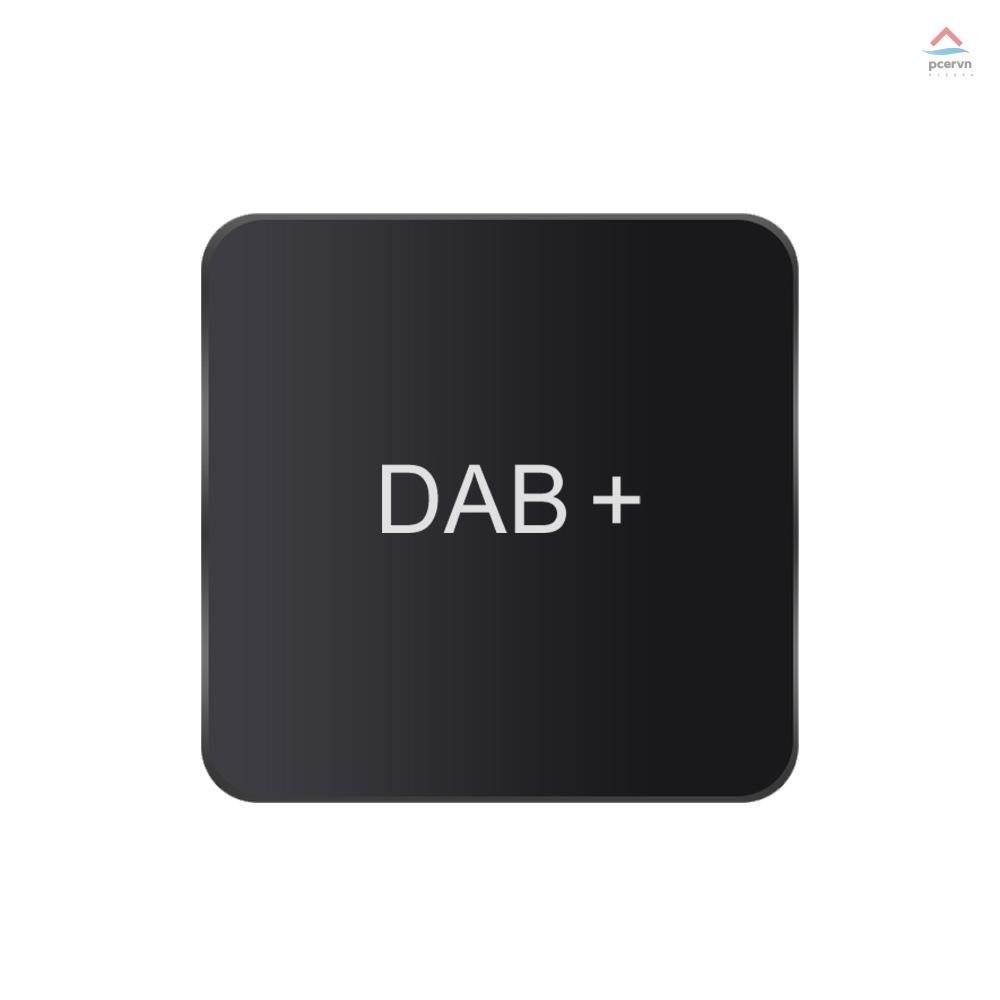 Dab DAB Box Bộ điều chỉnh ăng-ten vô tuyến kỹ thuật số Bộ điều chỉnh FM Truyền USB chạy cho đài phát thanh ô tô Android 5.1 trở lên (Chỉ dành cho các quốc gia có tín hiệu DAB