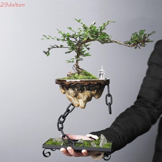 Chậu cây cảnh DALTON, Chậu trồng cây mọng nước thời trang hiện đại, Chậu sắt treo chống ăn mòn Rockery Trang trí phòng khách