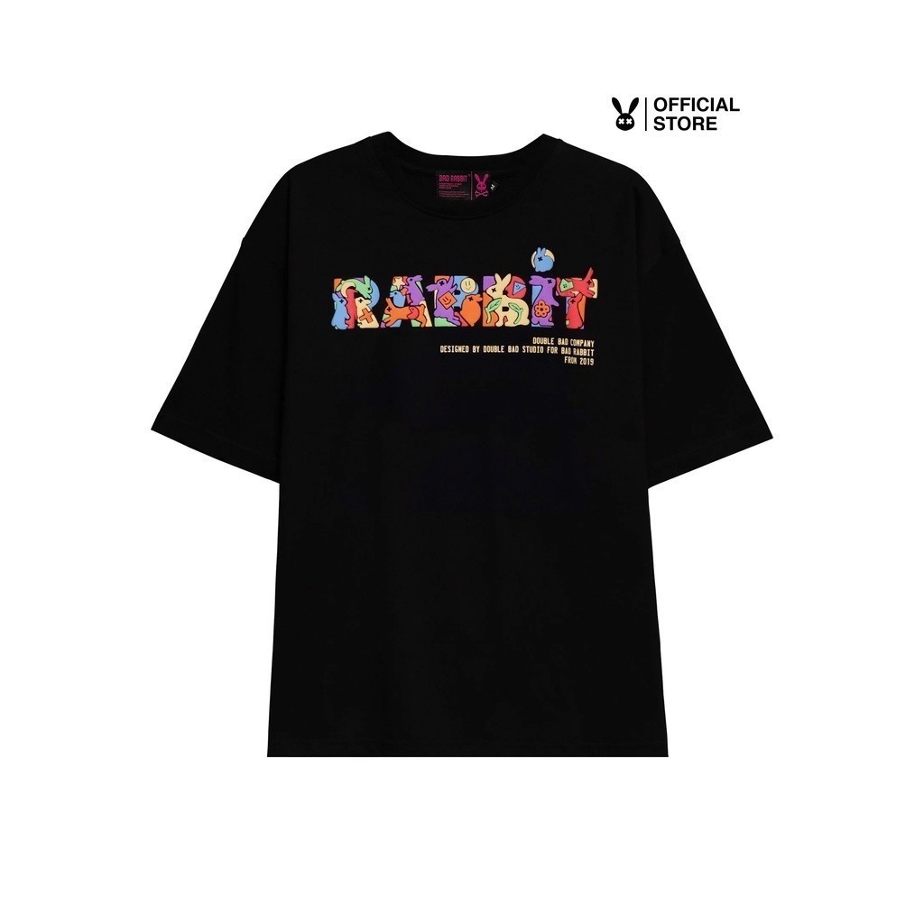 【COD】 Áo Thun Unisex Bad Rabbit FULL RABBIT 100% Cotton - Local Brand Chính Hãng