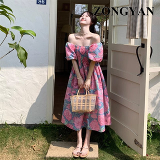 ZONGYAN váy Đầm váy nữ body đầm Trendy Fashion hàn quốc thời trang WLQ2440VIS 17Z240422