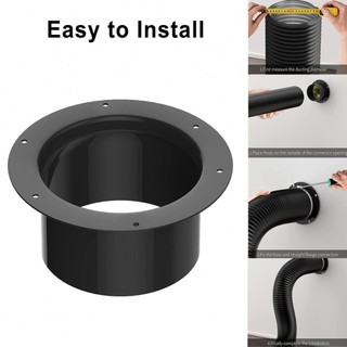 【LAGO】Round For Ventilation Pipe Connector ABS Material High Strength Smooth Surface