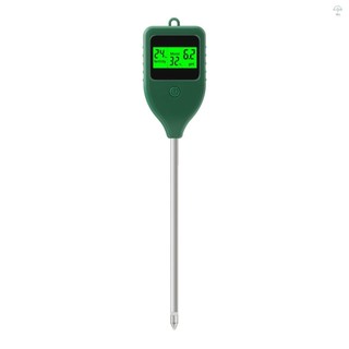 Máy đo độ pH đất 3 trong 1 Máy đo độ ẩm đất Máy kiểm tra khả năng sinh sản sân vườn Máy dò kiểm tra độ ẩm đất để trồng cây trong nhà Cây trồng trong chậu Bãi cỏ