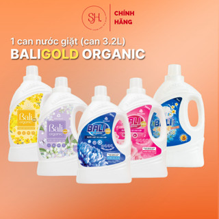 Nước Giặt Xả Bali Gold Organic công nghệ Hàn Quốc 3.2 Lít (1 can) Hương Thơm Dịu Nhẹ, Đậm Đặc, Lưu Hương Lâu