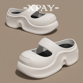 Xpay dép cross đế cao dép nữ dép đi biển chống trượt đế êm đáng yêu nhẹ siêu nhẹ fyt24504x7 19z240510