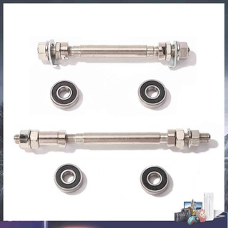 Trục bánh xe trước / sau kèm 2 vòng bi cho xe đạp mtb