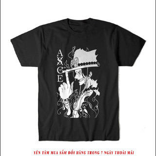 Áo thun One Piece ACE Design (Black) ngắn tay