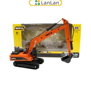 Ho 1: 50 máy xúc mini máy xúc xe tải đồ chơi diecast kỹ thuật xây dựng mô hình xe tay dài máy xúc đồ chơi mô hình