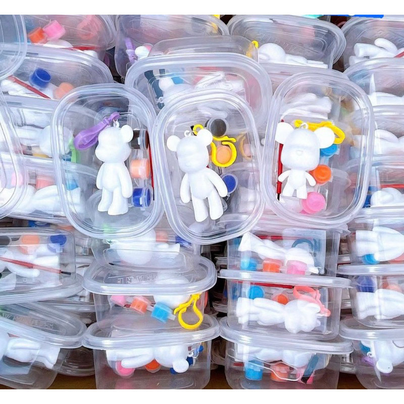 Móc khoá Bearbrick đổ màu