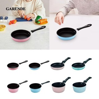 Chảo chiên Mini Garende, Dụng cụ nấu ăn, Đồ chơi nhà bếp có tay cầm dài, Nhà bếp kim loại