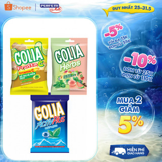 Kẹo cứng có nhân Golia (dạng gói)
