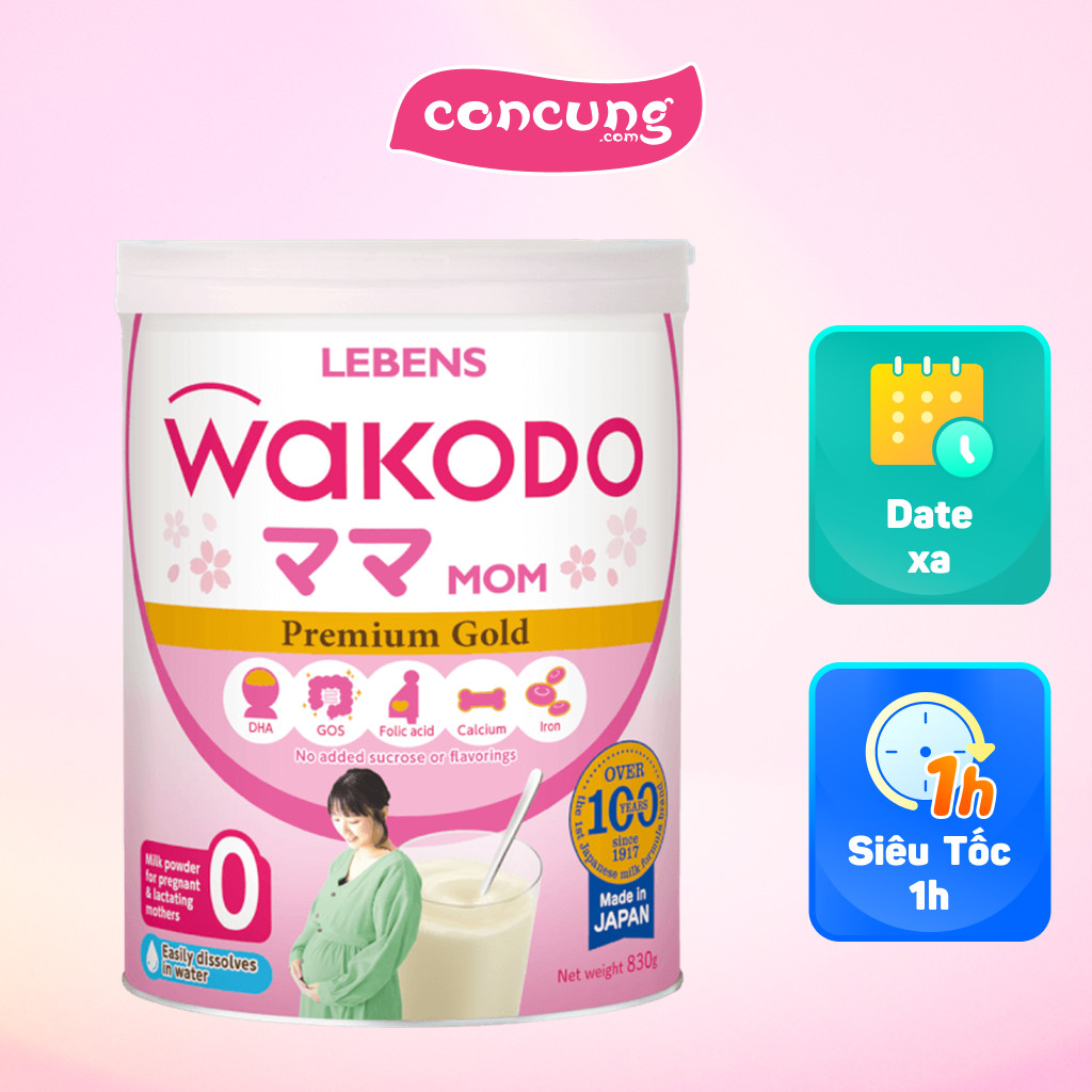 Sữa bầu Wakodo MOM 830g