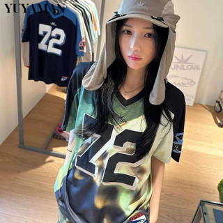 YUYAMAN áo phông áo thun nữ croptop baby tee Minimalist phổ biến xu hướng Vintage WCS245102Q 22Z240526