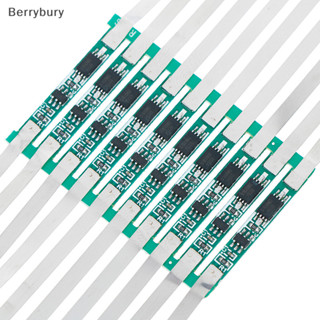 Berrybury 10 Chiếc 2A BMS Bảng Bảo Vệ Cho 1S 3.7V 18650 Li-ion lithium cell kit MỚI