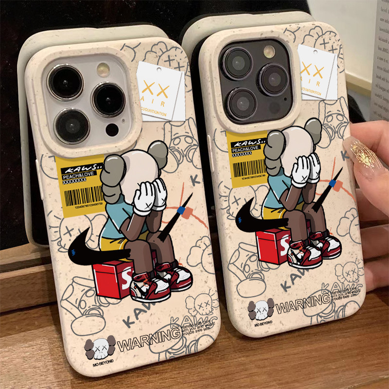 ốp lưng iPhone11 12 13 14 15 Pro Max 7+ 8 Plus XR X/XS Chống bụi bẩn Chống sốc Chống trượt Hợp thời 