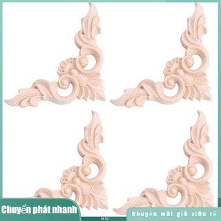 4 8 * 8cm Gỗ Khắc Góc Onlay Đồ Nội Thất Trang Trí Nhà Cửa Chưa Sơn Táo ncsqkjjs.vn
