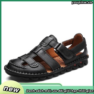 High quality cowhide sandals for men