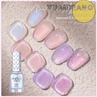 Xuanxiangannies Nàng Tiên Cá Lên Series Gel Móng Tay Cực Quang Khá Phân Cực Dài Điều Trị Bằng Keo Nhẹ Gel Móng Tay Nghệ Thuật Làm Móng Tay Cho Tiệm Móng Tay 15 ml TOGO