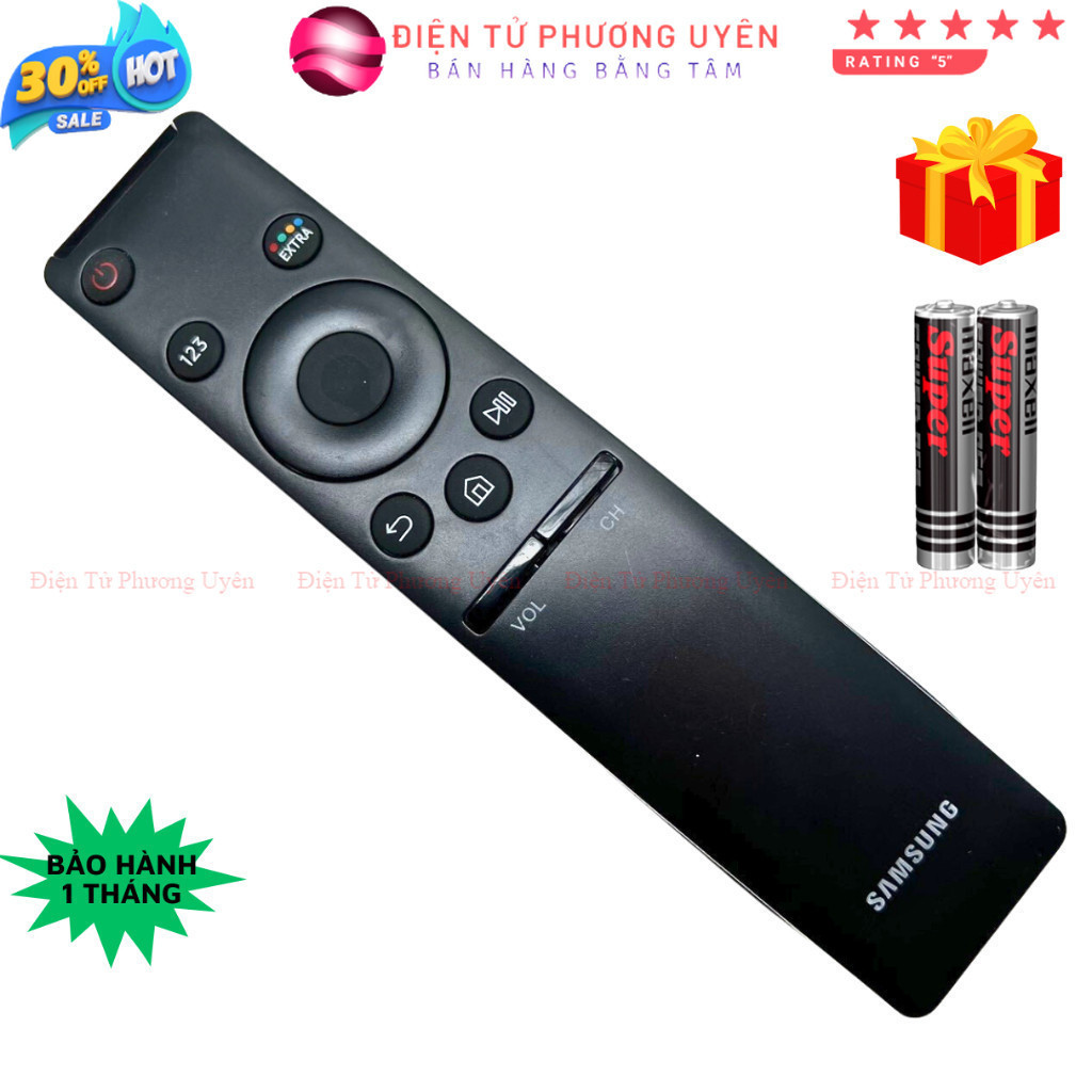 SKU07 - Remote điều khiển tivi Samsung Mã 28 loại tốt, điều khiển TV Samsung internet - Tặng kèm pin