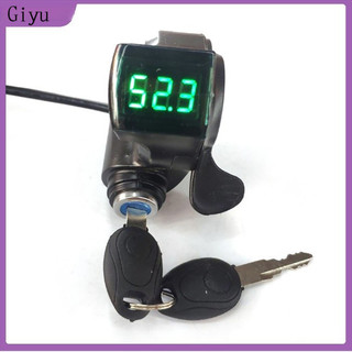 Bộ điều chỉnh tốc độ thủ công màn hình Giyu Lcd cho xe đạp điện