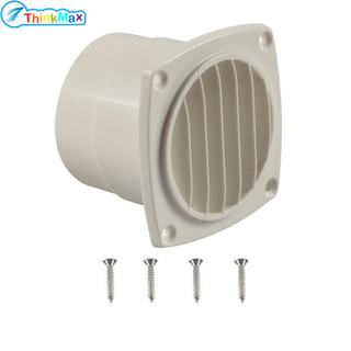 Rv Yacht Air Vent Cover Louvered Grille Cover, Thiết kế âm lượng thông gió có thể điều chỉnh, Cửa thoát khí ống tròn trong nhà