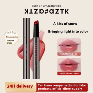 Aztk  đông lạnh mj02 gương  men tinh khiết  gió son  ánh sáng nước son bóng mj03 giả trơn dưỡng ẩm  kem hiển thị màu trắng