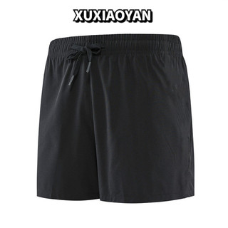  Quần Short Thoáng Khí Nam Chạy Bộ Ngoài Trời Túi Dây Rút Eo Co Giãn