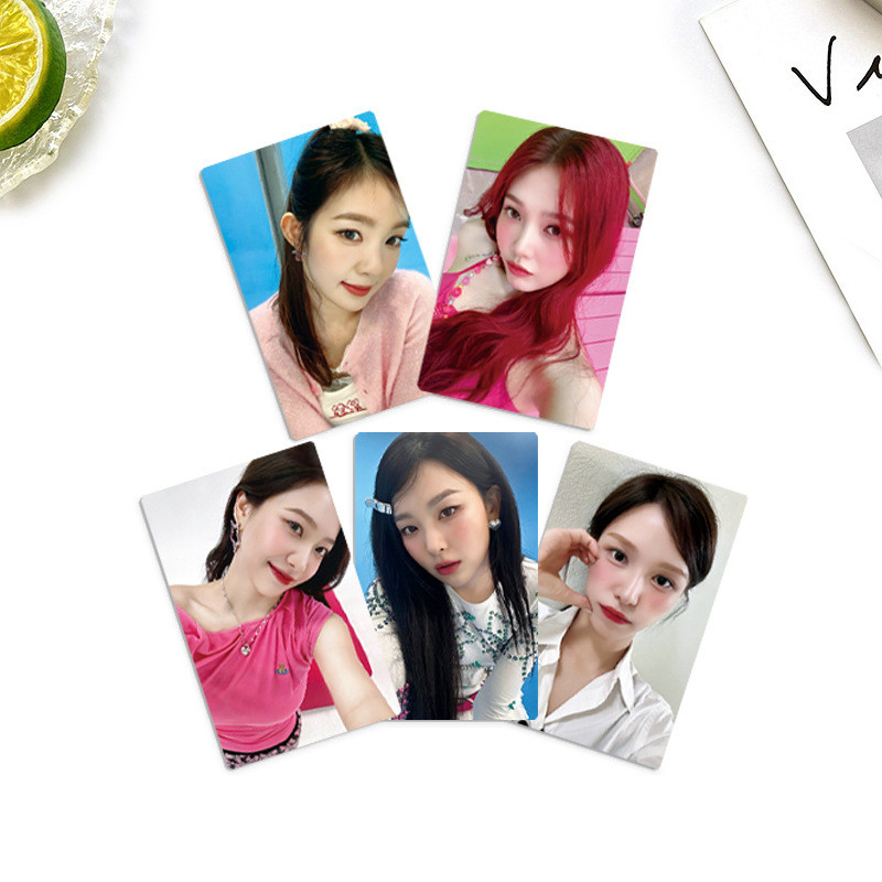 5-8 chiếc RED VELVET SMTOWN Photocards IRENE Like A Flower Cosmic Chill Kill Album YERI WENDY JOY SE