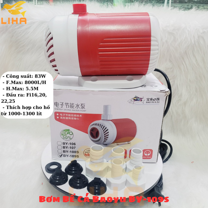 Máy Bơm Baoyu BY-105 BY106 BY107 BY108S BY109S - Bơm Nước Cho Bể Cá