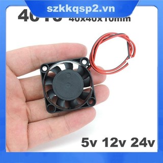 Dc 5V 12V 24V 4010 40x10mm 40x40x10mm Quạt làm mát DC cho vòng bi dầu Làm mát không chổi than 2PIN 40mm Quạt làm mát VNK2