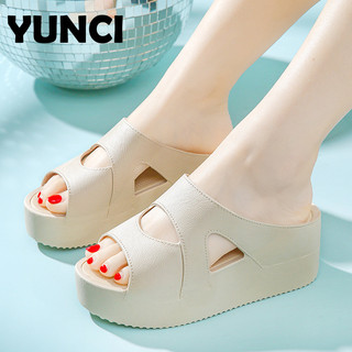 YUNCI dép cross dép kiểu nữ đi chơi Lịch sự Màu sắc đa dạng Năng động Đẹp mắt FYT2440U7T 16Z240419