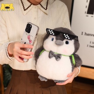 🐧SẴN🐧Gấu bông chim cánh cụt siêu mềm 32cm, lông cực mềm, chất lượng tốt, búp bê chim cánh cụt dễ thương, hai kiểu dáng