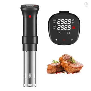 Nồi Sous chính xác 1100W Siêu yên tĩnh Làm việc Nhiệt độ chính xác Kiểm soát thời gian Ngâm tuần hoàn LCD Màn hình cảm ứng Tiện ích nhà bếp Nồi Sous