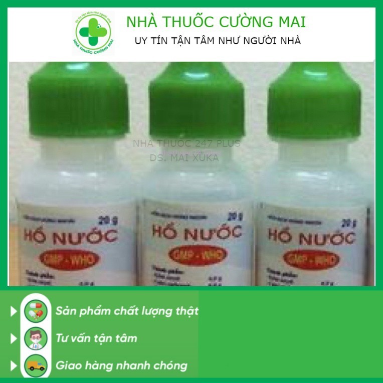 Hồ nước bôi da ngứa
