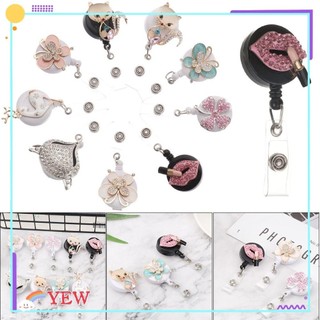 1 Móc Kẹp Giữ Thẻ ID Chống Thất Lạc Tiện Dụng Giá Đỡ