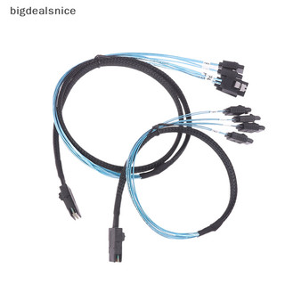 Bigdealsnice mini sas cáp sff-8087 đến 4sata 7pin mini sas đột phá cáp sff8087 sang sata mini-sas đến 4x sata sas sang sata đột phá cáp zbn
