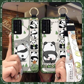 Shockproof mobile case Phone Case For TCL T-Mobile Revvl V+ 5G/Revvl V Plus 5G panda Durable Dirt-resistant Kickstand